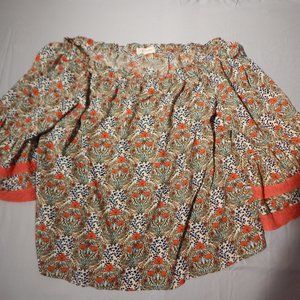 Solitaire XL Off the Shoulder Bohemian Belle Sleeve Top